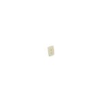IUSA- Duplex OUTLET w/PLATE 127V/15A - Ivory