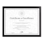 DAX Value U-Channel Document Frame with Certificates, 8.5 x 11 Inches (N17000N)
