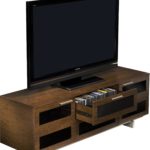 BDI/AVION - TV-STAND -65"W -Cabinets -Choco/Chrome