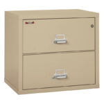 FireKing Lateral File Cabinets 2-3122-CPA 2 Drawer Lateral 31" wide