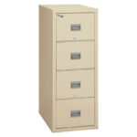 FireKing Patriot File Cabinets 4P1825-C 4-Drw Ltr / Lgl 25" depth