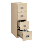 FireKing Patriot File Cabinets 4P1825-C 4-Drw Ltr / Lgl 25" depth - Image 2