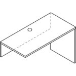 HON/10500 - RETURN Shell - 41 x 24- Bourbon Cherry