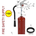 Amerex 11221 Hose Assembly Aluminum 1/2 x .209 20