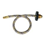 Flexible Vinyl/Stainless PIGTAIL -Pol/Taper Nut/Handle - IUSA