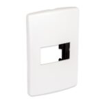 White Single Switch COVER PLATE - IUSA