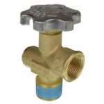 10 m3/min - 45Kg Cylinder VALVE 3/4” MNPT w/POL - IUSA