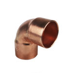 90° - 1/2" Int - 5/8" Ext - 13mm COPPER ELBOW - IUSA