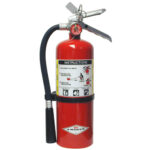 Amerex B500, 5lb ABC Dry Chemical Class A B C Fire Extinguisher