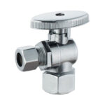 ½" x ½" Angle Valve Zice Body - Kubic