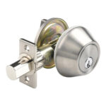 Nickel - Door Lock/Serrure Deadbolt + Clés - Kubic