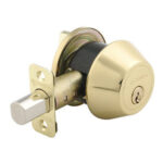 Doré - Door Lock/Serrure Deadbolt + Clés - Kubic