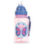 Skip Hop Zoo Straw Bottle - Butterfly - Image 2