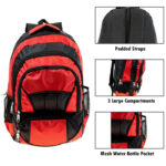 19 Inch Adult Large Premium Padded Backpack in 6 Assorted Colors - Image 2