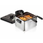 Hamilton Beach Deep Fryer, 19 Cup Oil Capacity Professional-Style with 2 Baskets