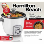 Hamilton Beach 6 Cup Capacity (Cooked) Digital Rice Cooker - Image 7