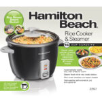 Hamilton Beach 16 Cup Capacity (Cooked) Rice Cooker & Food Steamer - Image 7