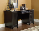 Sauder Computer Desk Estate - Black Finish - Image 2