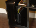 Sauder Computer Desk Estate - Black Finish - Image 3