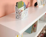 Sauder Bookcase/Footboard - Soft White Finish - Image 5