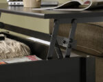Sauder Lift-top Storage Coffee Table Estate Black Finish - Image 7