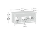 Sauder Lift-top Storage Coffee Table Estate Black Finish - Image 10