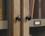 Sauder Display Cabinet - Craftsman Oak Finish - Image 7