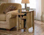 Sauder Side Table - Craftsman Oak Finish - Image 9