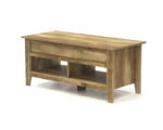 Sauder Rustic Lift-top Coffee Table - Craftsman Oak Finish - Image 11