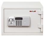 FireKing KF08121WHE One Hour Fire and Water Safe, 0.53 ft3, 16-1/2 x 14 x 11-3/4, White (FIRKF08121WHE)
