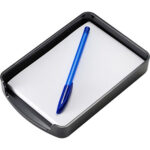OIC 2200 Series Memo Holder - 1.3" x 4.8" x 7" x - 1 Each - Black - Image 2