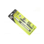 Zebra R-301 Stainless Steel Rollerball Pen with Refill - 0.7 mm - Black - Image 3