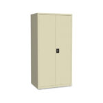 KUBIC- Metal Storage Cabinet- 72x36 - keylock-Putty - Image 2