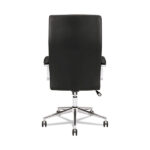 HON/BASYX - High-Back SEATING - Wheels/Arms - Leather/Black - Image 3