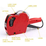 ASIBT/MX5500 EOS 8 DIGIT PRICING GUN KIT WITH 7K LABELS / red - Image 6