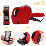 ASIBT/MX5500 EOS 8 DIGIT PRICING GUN KIT WITH 7K LABELS / red - Image 5