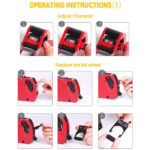 ASIBT/MX5500 EOS 8 DIGIT PRICING GUN KIT WITH 7K LABELS / red - Image 8