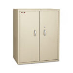 FireKing Fireproof Storage Cabinets CF4436-D 3 Shelves - Key Lock - Image 4