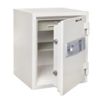 FireKing KF18142WHE Two Hour Fire and Water Safe, 1.85 ft3, 19 2/3 x 18 1/2 x 24, White - Image 2