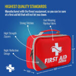 FIRST-AID KIT - 250 PIECES  ALL PURPOSE SOFT CASE - Image 4