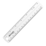 ACME/WESTCOTT - Clear Plastic RULER - 6"