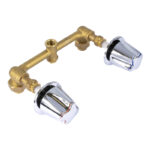 MIXER WITH SHOWER HEAD FOR RECESSED INSTALLATION