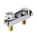 IUSA - CHROME-PLATED BATHROOM FAUCET 4" CERAMIC