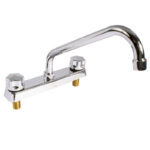 IUSA - CHROME-PLATED KITCHEN SINK FAUCET 8"