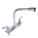 COBRA-STYLE METAL KITCHEN SINK FAUCET 8''