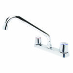 METAL KITCHEN SINK FAUCET 8''