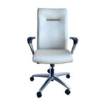 HON/IGNITION - High-Back SEATING - W/A - Bone/Aluminium