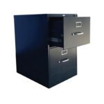 HON/510 - Vertical FILE - 2-Dwr - Legal - KeyLock - Black - Image 3