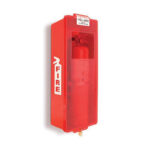 BROOKS-24"H Extinguisher CABINET INDOOR Red/Clear