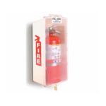 BROOKS-24"H Extinguisher CABINET INDOOR White/Clear - Image 2